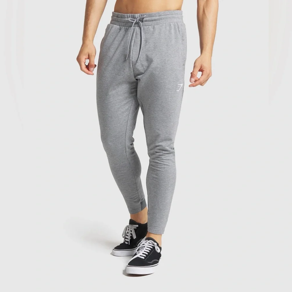 Gymshark Critical Zip Joggers in Charcoal Marl